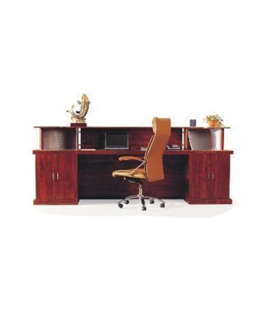 Rhea Reception Desk w/filing Cupboard 240Lx60Dx120Hcm