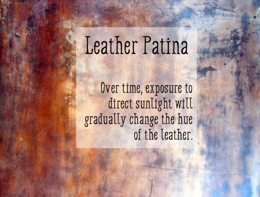does leather patina