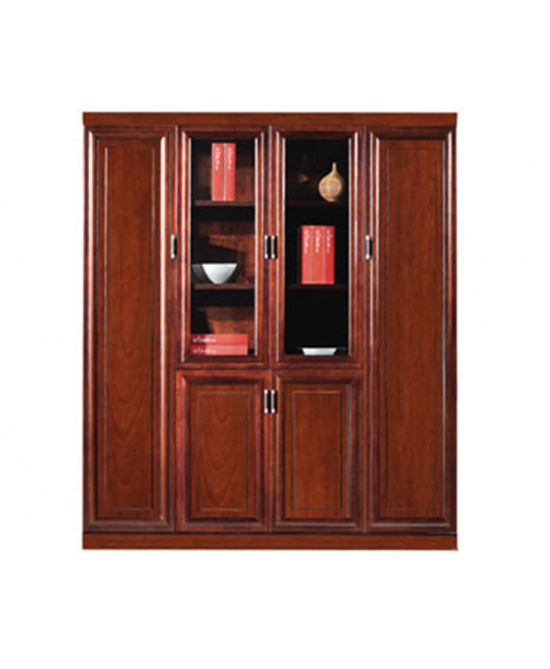 Neptune 4 Door Bookcase Filing Cabinet Wall Unit 180Lx45Dx200Hcm