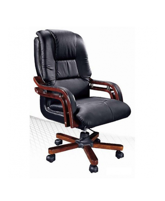 Mckin Executive Office Chair Genuine Leather Upper