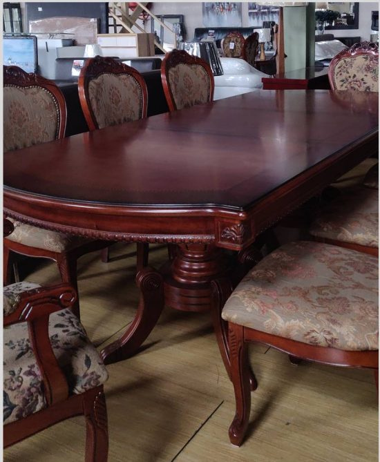 Cirta Caesar Extendable Table ONLY 180/240Lx120Dx78Hcm Ash Wood